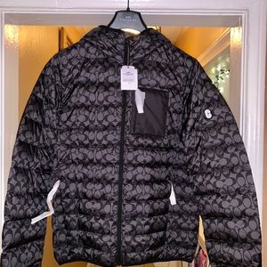 Coach puffer jacket